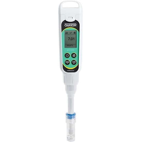 Oakton pHTestr® 50S Spear-Tip Waterproof Pocket Tester, Premium 50 Series