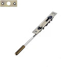 Flip Lever Action Flush Bolt Latch -SUYA Extension 6" Heavy-Duty Security Lock for Double French Doors, Prevents Prying and Accidental Opening,Antique Bronze