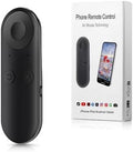 TikTok Scrolling Ring with Gesture Control- Bluetooth Phone Remote Control with Air Mouse, Ebook Page Turner, YouTube & Instagram Compatible, Camera Shutter, for iOS&Android Compatible, Black