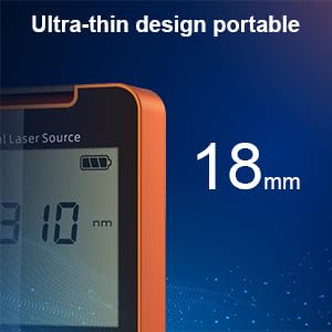 Optical Power Meter -70~+10dbm Built-in 10mW Visual Fault Locator Portable Optical Cable Tester Network Tools with RJ45 Remote
