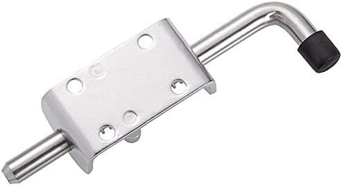 Heavy Duty 304 Stainless Steel Spring Pin Latch Lock Assembly for Doors Cabinets and Utility Trailer Gate -136mm/155mm/165mm (1 pcs) (12X135)