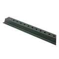 U-Channel Sign Post/Delineator Post, 6-Foot Green Painted, 1.12 lb/ft Steel, Pre-Drilled Holes (1)