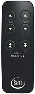 Serta Motion Slim (New Black or Silver Version) Replacement Remote Control for Adjustable Beds