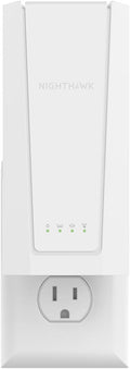 NETGEAR WiFi 7 Range Extender (EXS25) – BE5000 Dual-Band Wireless Signal Booster & Repeater (up to 5 Gbps Speed) - Add up to 1,500 sq. ft., 45 Devices - WPA3 Security, Smart Roaming