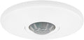 Maxxima Ceiling Mount 360 Degree PIR Occupancy Sensor - Hard-Wired Motion Sensor, 120V LED Compatible, Automatic Sensing Solution for Indoor Use at Max Height 10ft, Ideal for Closets and Pantries