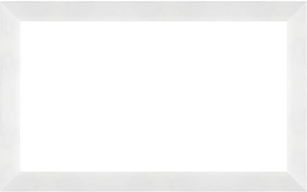 Gloss White 3" Color Chip Premiere Deco TV Frame (32",43",50",55",65",75",85") Compatible ONLY with Samsung The Frame and Pro TVs (Fits 2021-2025, LS03A,LS03B,LS03C,LS03D,LS03FA,LS03FW)