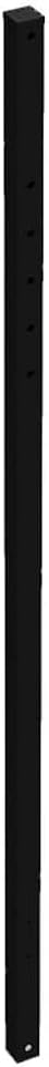 Plasticade Power Post Plastic Sign Post for Parking, Traffic and Property Signs, Reinforced, Lightweight Square Post for Durability and Wind Resistance, 72" x 1.75", 3.6 lbs., Black, Base Not Included
