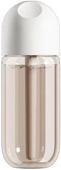 Portable Small Humidifier Dual Nozzle - Large Cool Mist Humidifiers Double Spray Ports, Water Shortage Protection, Ultra-Quiet, Mini Humidifier for Bedroom Plants Office Car Travel (P05)