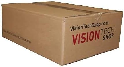 VisionTechShop LST-8040 Printing Scale Label, All RED Letters, 58 x 60 mm, UPC 12 Rolls