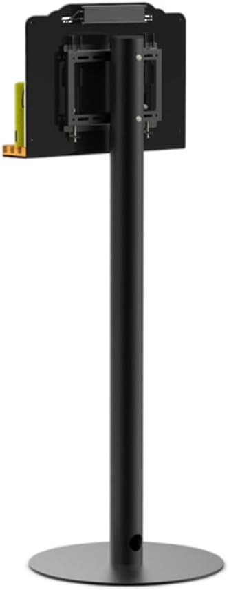 Steady Floor Stand Public Cell Phone Charging Station with 8 Ports High Speed Cables, Multi-Device Charging Shelf with Bamboo Tray, Application for Schools, Office, Business,Events
