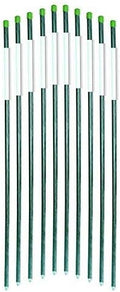 FiberMarker 36-Inch Driveway Reflective Markers Dark Green, 5/16-Inch Dia Snow Poles Snow Markers (20pcs)
