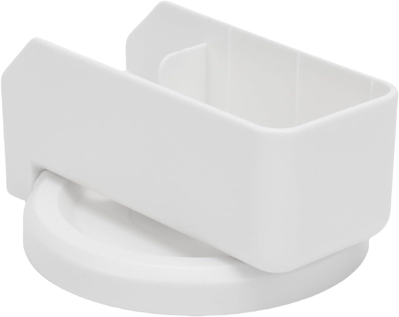 Yosoo Wall Mount Bracket for Dot 4th 5th Gen, Space Saving Speaker Holder Compatible with Smart Home Devices, Adjustable ABS Wall Stand for Living Room or Bedroom Use (White)