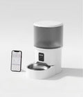 Intelligent Pet Automatic Feeder - Smart APP Remote Control, Food Freshness Preservation, Anti-Jam Design, Dual Power Supply (Plug-in & Battery), Easy to Clean for Uninterrupted Feeding When Away