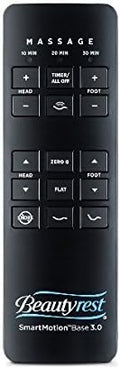Remote Control Compatible with Beautyrest Smart Motion Smartmotion 3.0 Adjustable Bed Bases