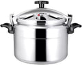 Aluminum Explosion-Proof Pressure Cooker- 7L~15L Capacity- Silver (11L)