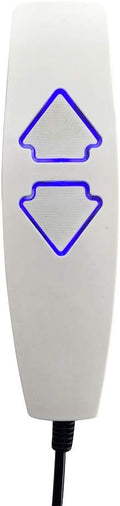 Lift Chairs Power Recliner 2 Push Button 5 Pin Hand Control Handset Remote with USB and Blue Light