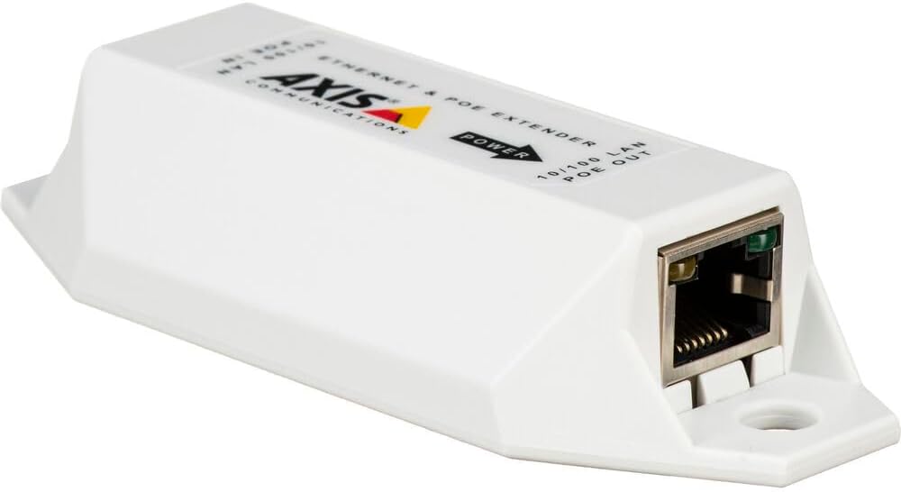 Axis Communications T8129 PoE Extender Repeater RJ-45/RJ-45 (5025-281)