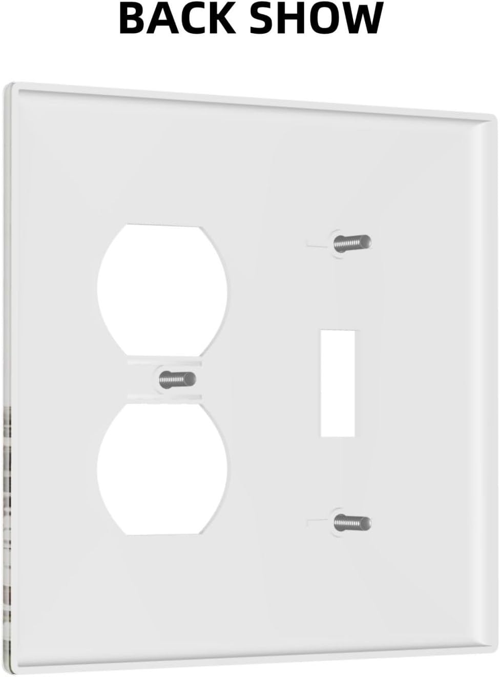Wallplates Mushroom Forest Butterfly Wild Flower 1 Toggle 1 Duplex Switch Plate Electrical Gfci Faceplate Decorative Light Switch Covers For Bed Room Living Room Decor