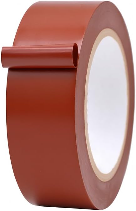 MAT Vinyl Marking Tape Brown - 1.5 inch x 36 yds. for Safety Floor Marking (School Gym, Restaurants, Warehouse), Dance Floor Splicing, Pinstriping Cars & Boats