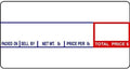 VisionTechShop LST-8000 Printing Scale Label, 58 x 30 mm, Non-UPC 36 Rolls Per Case, Lower Price Than 12 Rolls