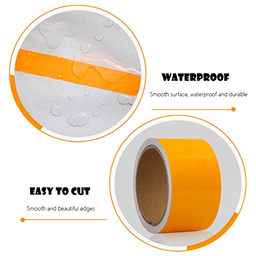 LLPT Glow in The Dark Tape 2” x 33 Ft Self Adhesive Neon Luminous Tape Rechargeable Brightness Fluorescent Sticker Tape for Sport Gears Night Part DIY Craft Color Green (GD233G)