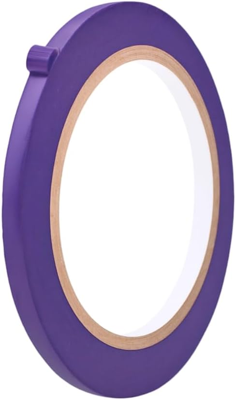 MAT Vinyl Marking Tape Purple - 1/4 inch x 36 yds. for Safety Floor Marking (School Gym, Restaurants, Warehouse), Dance Floor Splicing, Pinstriping Cars & Boats