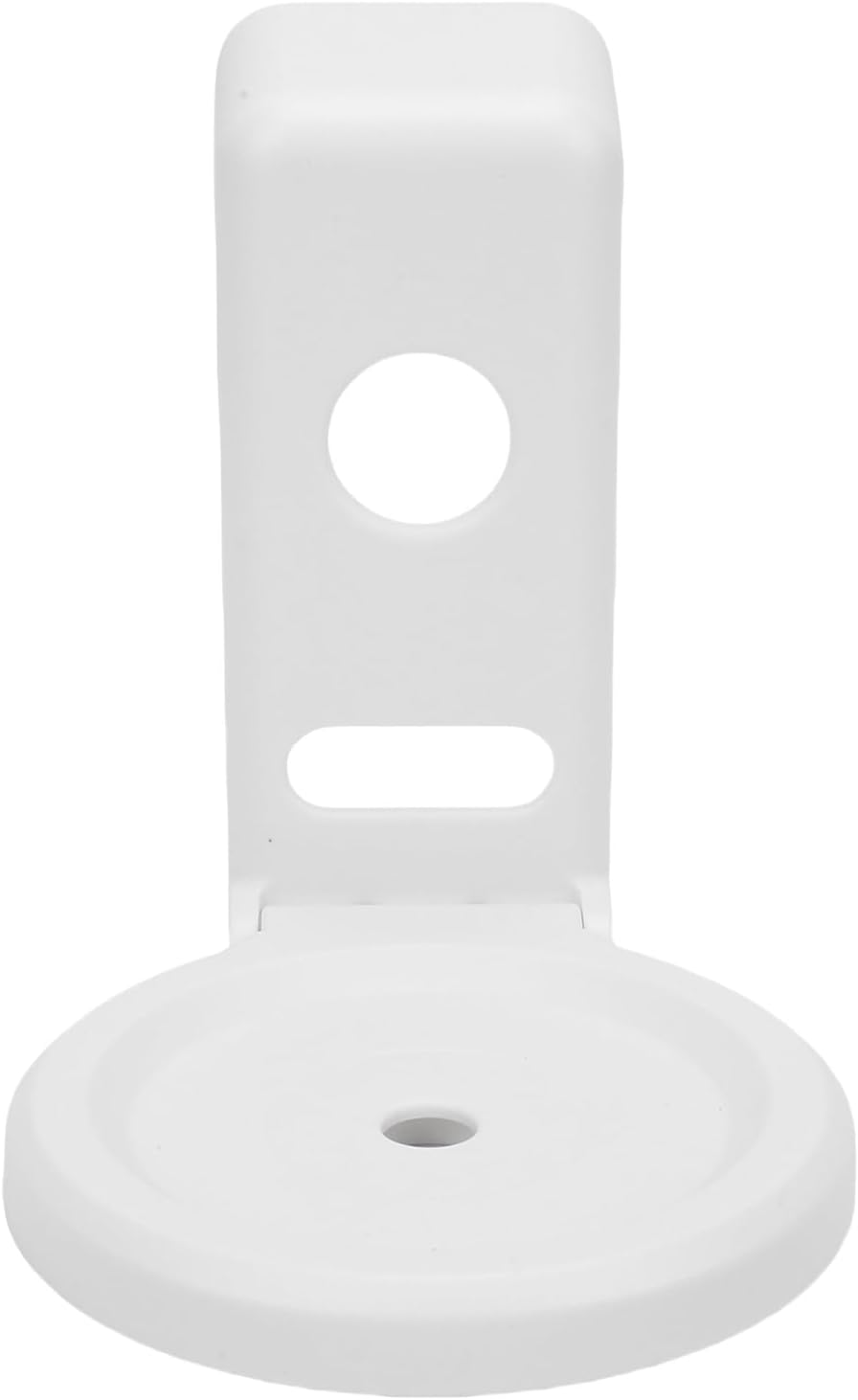 Yosoo Wall Mount Bracket for Dot 4th 5th Gen, Space Saving Speaker Holder Compatible with Smart Home Devices, Adjustable ABS Wall Stand for Living Room or Bedroom Use (White)