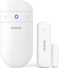 SECRUI Door Chime, Door Sensor Chime with Adjustable Volume, Easy Installation, 400ft Range, 52 Chimes, M508+D7 Door Open Chime for Business/Home When Entering,White