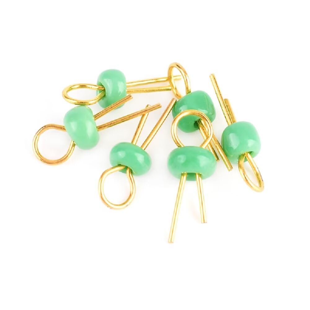 Green PCB Gold-Plated Ceramic Test Points 1000 PCS for Circuit Board Testing