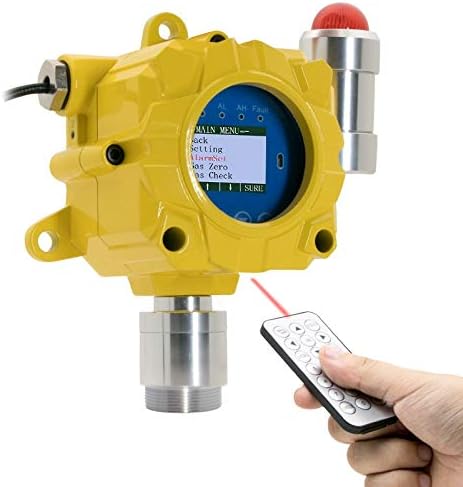 Volatile Organic Compounds VOC Detector by Forensics | Industrial Wall Mount | USA NIST Calibration | Explosion Proof | Adjustable Sound & Light Alarms | Relay Output | 0-100 ppm VOC |