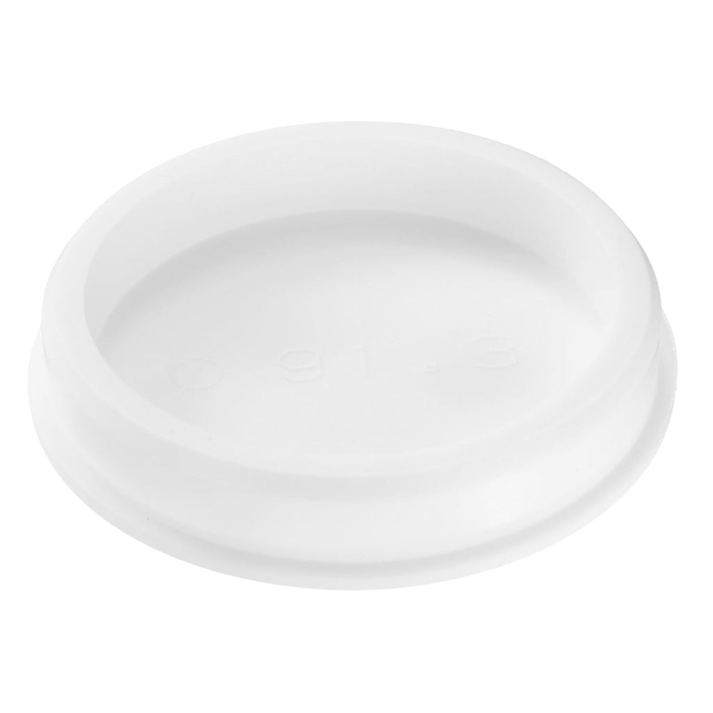 uxcell 1Pcs Silicone Hole Plug, Waterproof Round Rubber Stoppers Bottle Seal Plugs Tube Pipe End Caps for 90mm/3.54" Hole for Bathtub Bottle, White