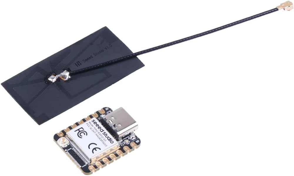 Seeed Studio XIAO ESP32S3-2.4GHz Wi-Fi, BLE 5.0, Dual-core, Battery Charge Supported, Power Efficiency and Rich Interface, Ideal for Smart Homes, IoT, Wearable Devices, Robotics …