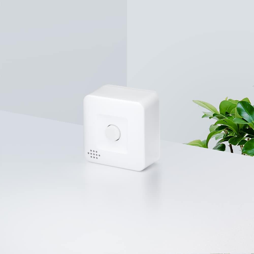 by Ezlo Micro Motion Sensor - Home Automation and Security - Lighting Scenes, Security Alarm, Alerts upon Motion Detection - Zigbee