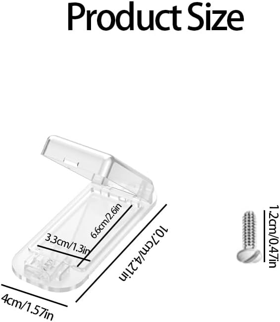 3 Pcs Clear Light Switch Guard Cover - Keeps Toggle/Rocker Switches from Accidentally Turned On or Off