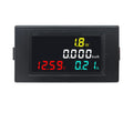 KETOTEK Voltmeter Ammeter DC 14-600V 20A, 4 in 1 Multimeter Panel Kwh Volt Amp Watt Meter, Digital Power Meter Energy Monitor DC Current Meter with Built-in Shunt