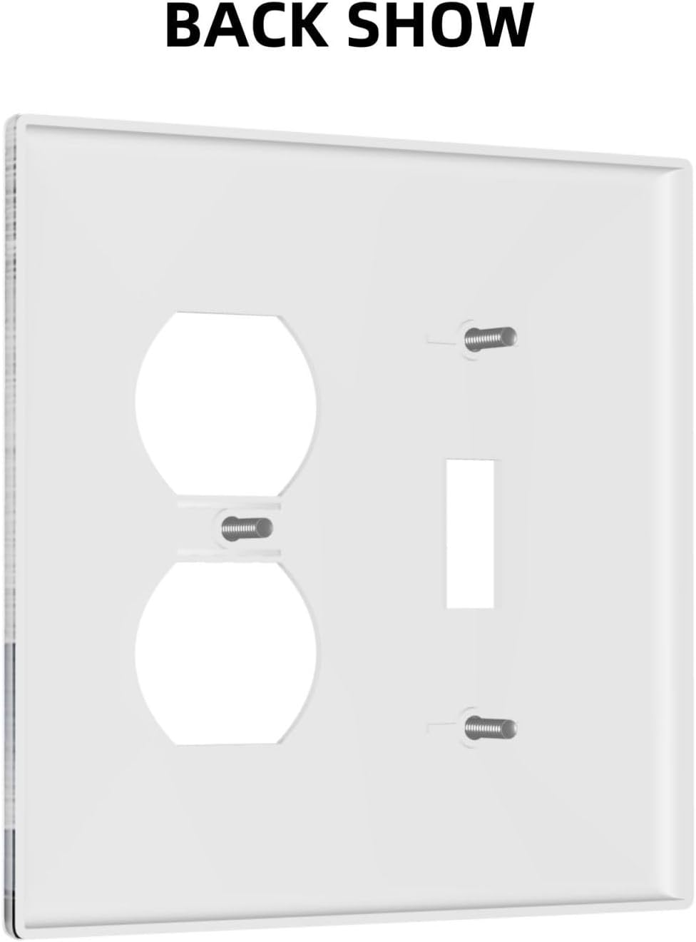 Wallplates Natural Landscape Mountains Pine Trees 1 Toggle 1 Duplex Switch Plate Electrical GFCI Faceplate Decorative Light Switch Covers for Bedroom living Room Decor