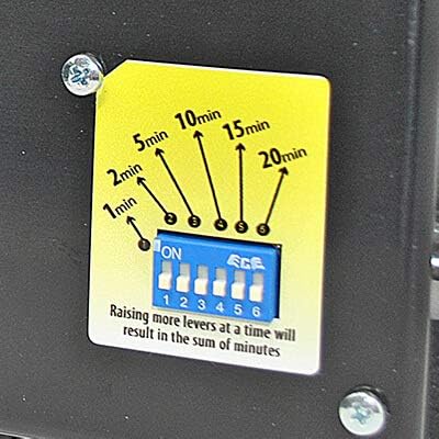 Genie Hand – Time Delay Safe, Anti Robbery Safe Box, Timed Controlled Opening – B-Class Lock – Anti Bounce Technology (Wall – Medium – Depository)