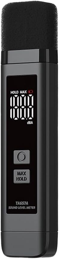 Decibel Meter Noise Tester, Decibel Meter With Large LCD Screen & Memory For Detailed Sound Level In & Environmental Areas