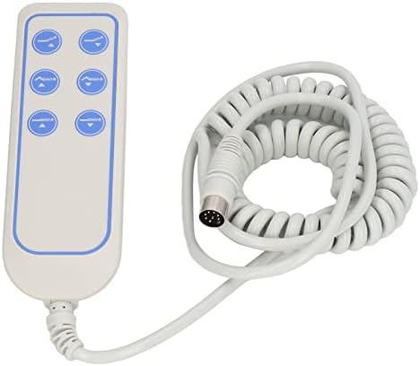 Recliner Controller, 8 Pin Recliner Hand Control Bed Remote Control, IP66 Lifting Bed Controller Hospital Bed Hand Control Handset for Homecare Bed, Cosmetic Bed