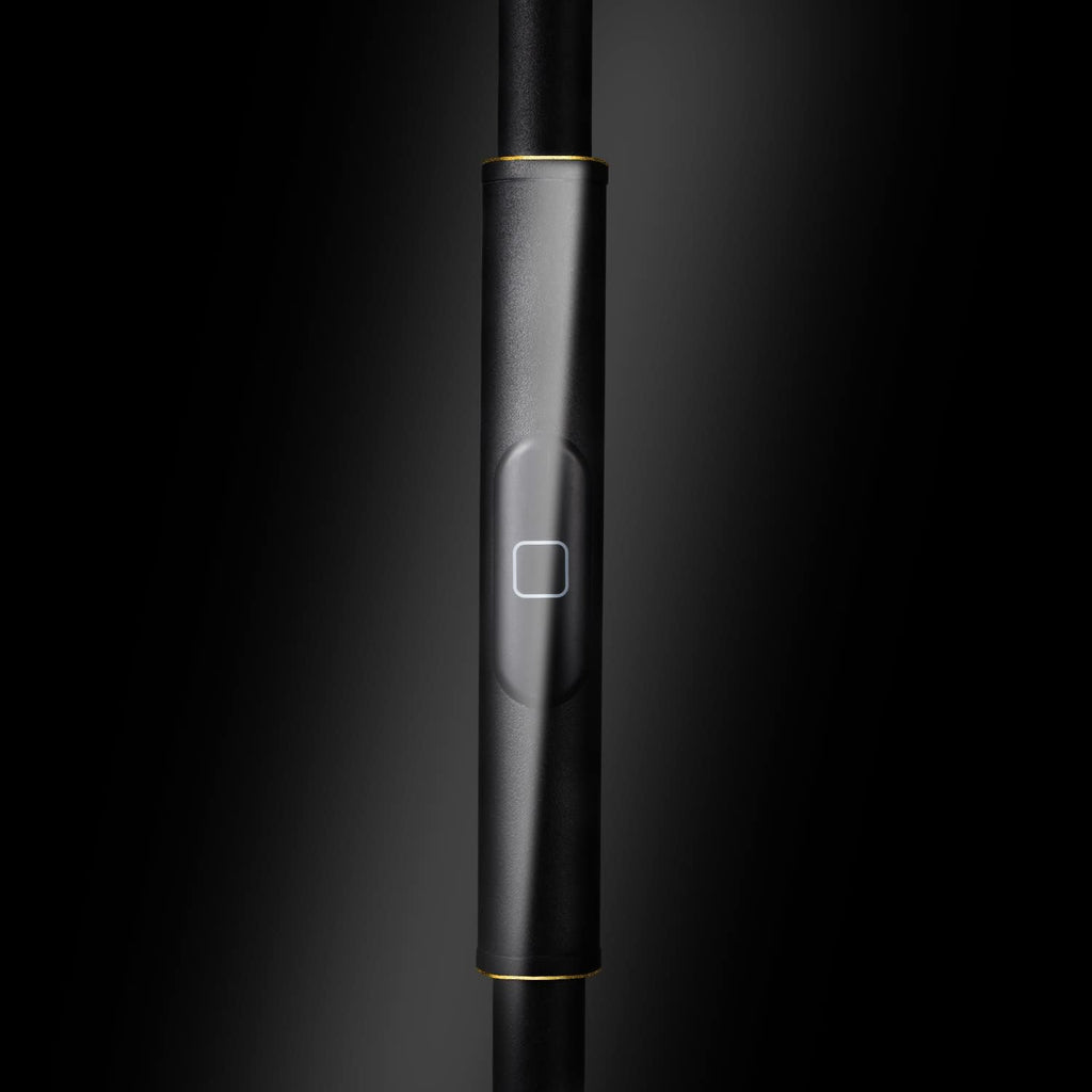 JOOFO Floor Lamp,30W/2400LM Sky LED Modern Torchiere 3 Color Temperatures Super Bright Floor Lamps-Tall Standing Pole Light with Remote & Touch Control for Living Room,Bed Room,Office (Black-Gold)