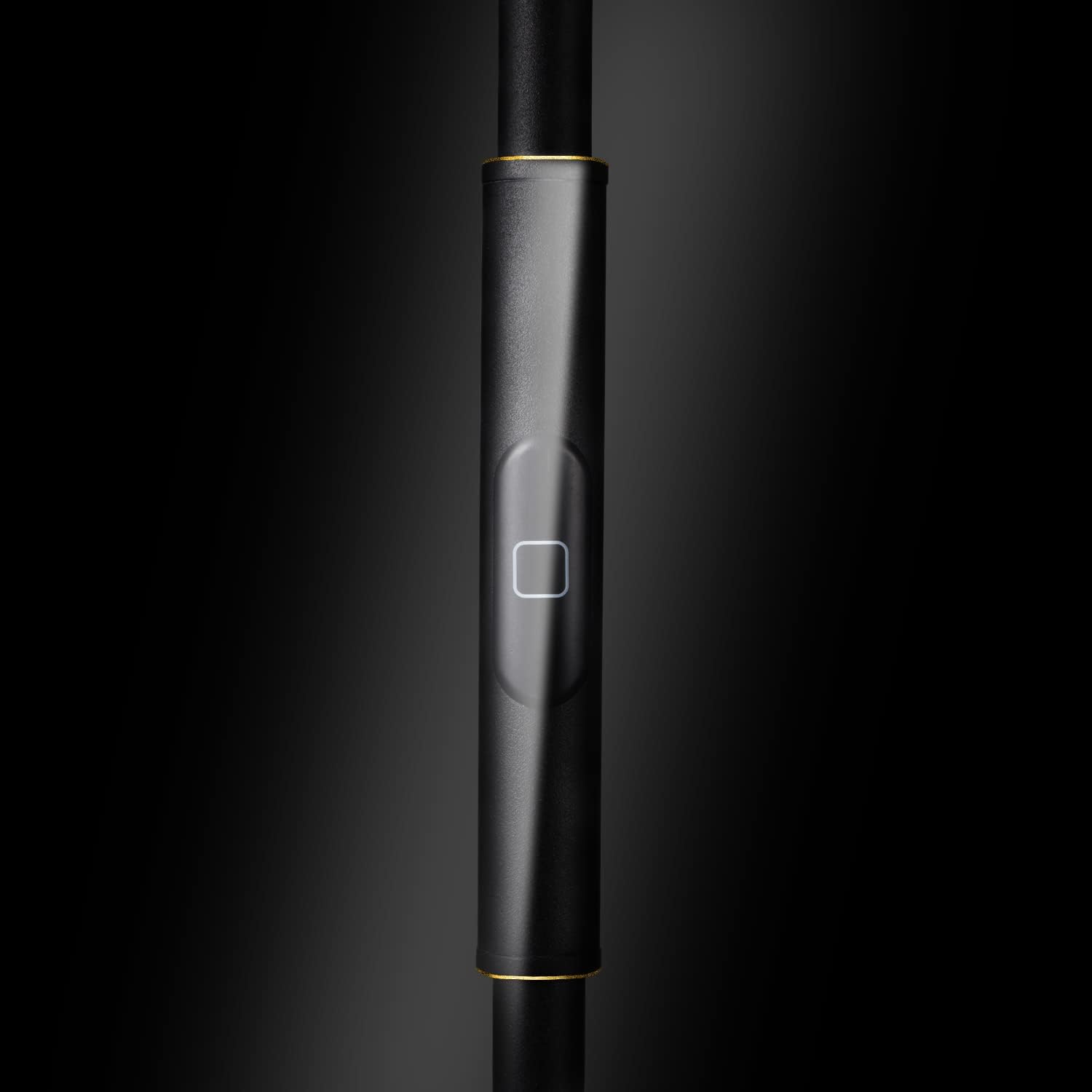 JOOFO Floor Lamp,30W/2400LM Sky LED Modern Torchiere 3 Color Temperatures Super Bright Floor Lamps-Tall Standing Pole Light with Remote & Touch Control for Living Room,Bed Room,Office (Black-Gold)