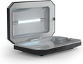 PhoneSoap Basic Cell Phone UV Light Sanitizer Box | Patented and Clinically Proven 360 Degree UV Light Sanitizer | (Black)