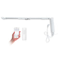 DIY WiFi Smart Automatic Curtain Motor Track System, Automatic Curtain Motor, Blinds Tracks, Length can be Customized (White, 2.2m)