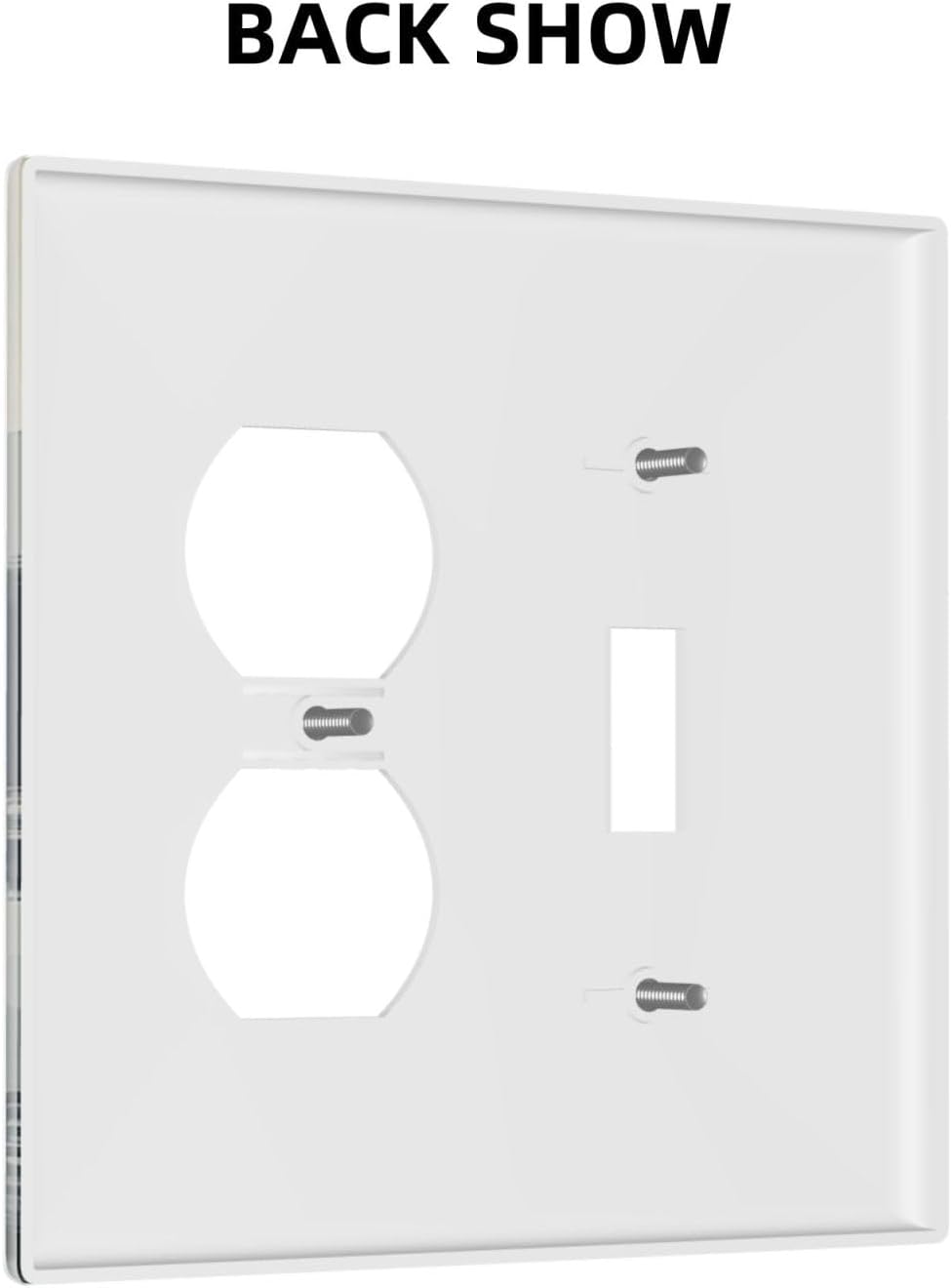 Wallplates Prehistoric World Dinosaur Cartoon Fores 1 Toggle 1 Duplex Switch Plate Electrical GFCI Faceplate Decorative Light Switch Covers for Kids Room Nursery Decor