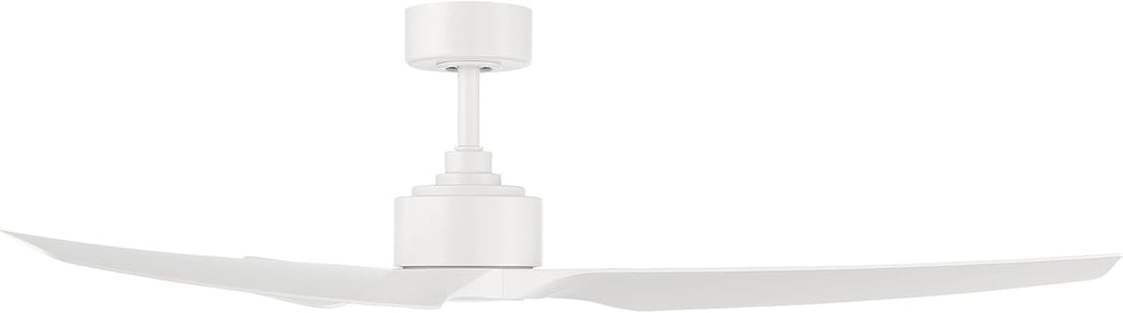 WAC F-056-MW Stella 60" Outdoor Ceiling Fan with Remote Control, Matte White