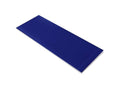 Mighty Line Floor Marking Tape Strips, Pre-Cut, Peel and Stick Adhesive, Industrial Quality, Blue, 2" by 10" Segments