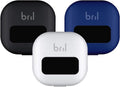 Bril UV-C Toothbrush Sanitizer, Portable Cleaner, Travel Cover, Magnetic Holder, and Rechargeable Case for Any Size Toothbrush, Multi-Pack
