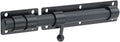 Alise 10 inch Barrel Bolt Latch,Slide Bolt Latch,Heavy Duty Solid SUS304 Stainless Steel Slide Lock for Wooden Fence,Barn Door,Interior or Outdoor Door Matte Black MS9200-B