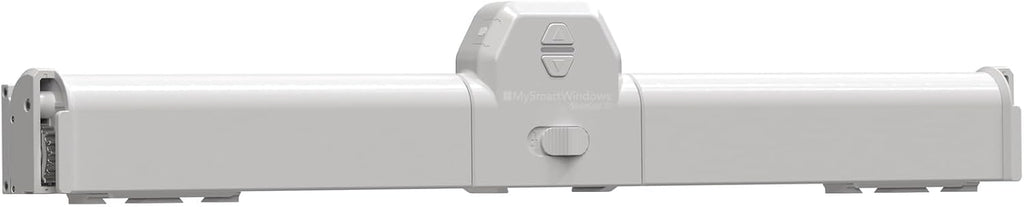 MySmartWindows Retrofit Kit by QuietCool - Smart Motorized Window Opener - App-Controlled, Solar-Powered, Whisper Quiet - Fits 2-3 ft Windows