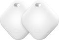 Air Tracker Tag, IP67 Waterproof Bluetooth Tracker, Keychain Finder, Item Locator Compatible with iOS and Android for Backpacks, Suitcases and Wallets, Cars, Keys and Cameras (White-2)